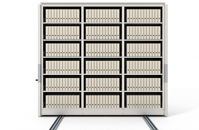 無軌檔案密集架